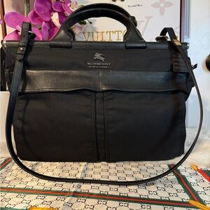 🖤SEND OFFER🖤Burberry Black Leather Men's Bag